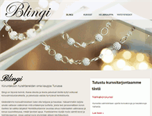 Tablet Screenshot of blingi.fi